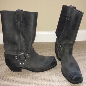 Rustic Frye black boots size 9